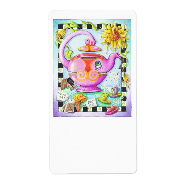 MAD À PROPOS DES ÉTIQUETTES DE TEA PARTY (Devant)