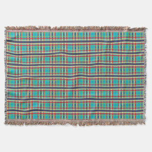 Mad About Kariert ~ Camp Blanket Türkis Decke