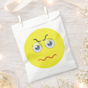 Mad Angry Emoji Geschenktütchen
