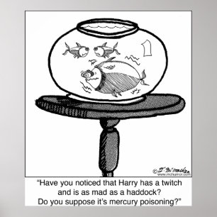 Mad as Haddock Poster