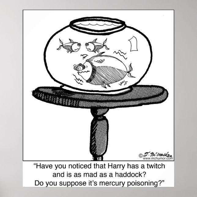 Mad as Haddock Poster (Vorne)