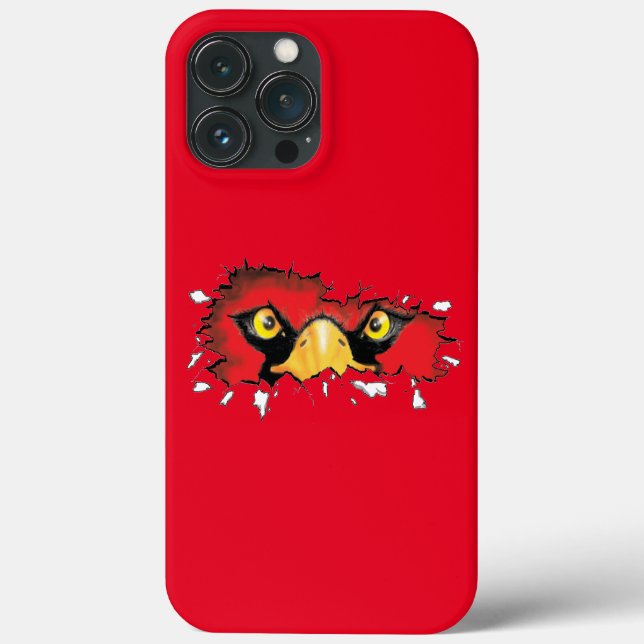 "Mad Cardinal" Case-Mate iPhone Hülle (Rückseite)