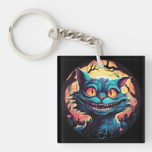Mad Cheshire Cat Alice im Wunderland Schlüsselanhänger