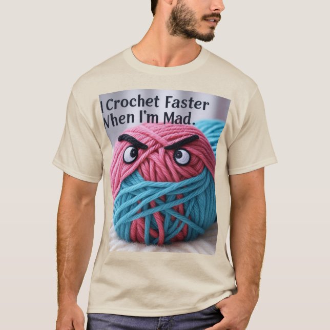 Mad Crochet Speed Ball T-Shirt (Vorderseite)