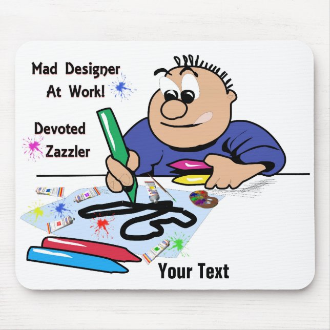 Mad Designer Mouse Pad Mousepad (Vorne)