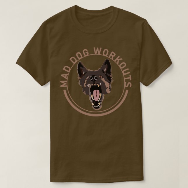 Mad Dog Workouts T-Shirt (Design vorne)