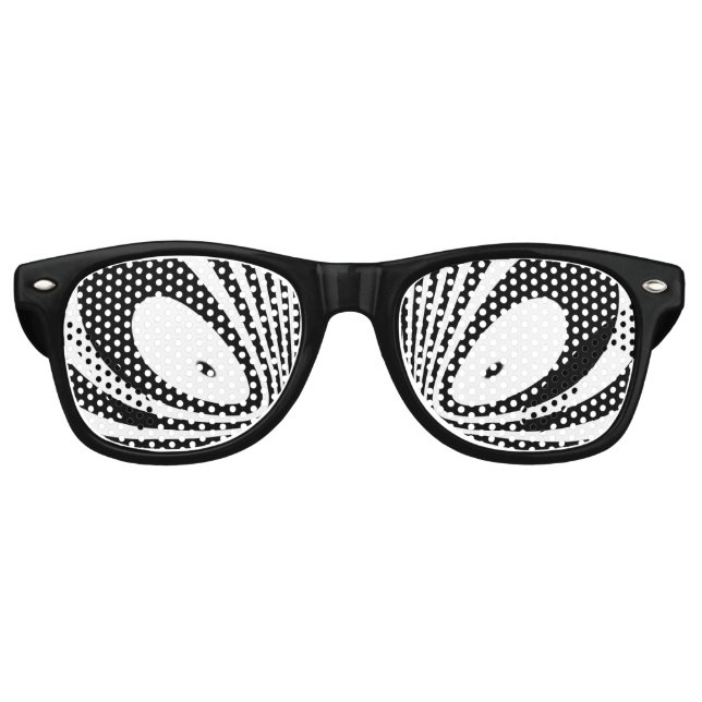 Mad Eyes Cartoon Partybrille (Vorderseite)