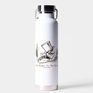 Mad Hatter auf die Rettungswonderland-Sentiment Trinkflasche