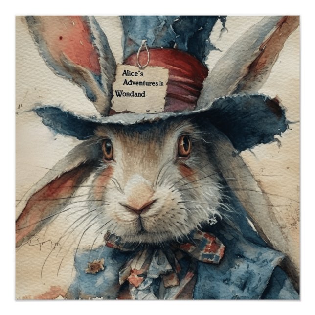 Mad Hatter: Fantasia Poster (Vorderseite)