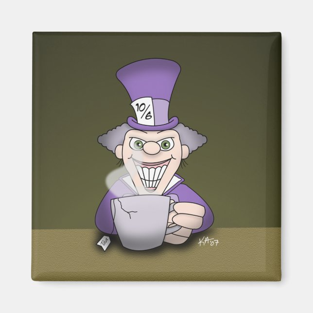 Mad Hatter Magnet (Vorne)