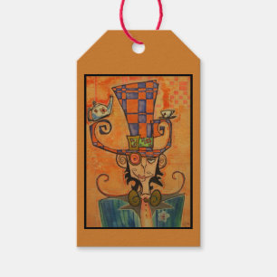 Mad Hatter Portrait Geschenkanhänger