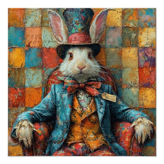 Mad Hatter: Quirky Wonderland Wonderlands Poster (Vorderseite)