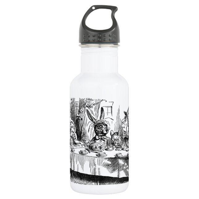 Mad Hatter Trinkflasche (Vorderseite)