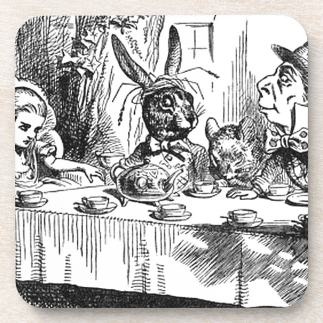 Mad Hatter Untersetzer (Vorderseite)