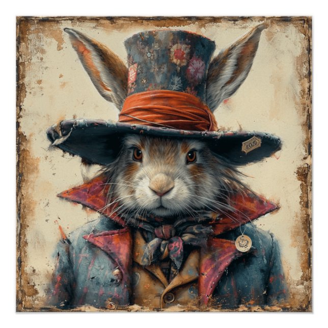 Mad Hatter: Zauberhafte Zentrizität Poster (Vorderseite)