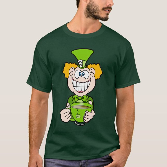 Mad Hatters Tea-Party T-Shirt (Vorderseite)