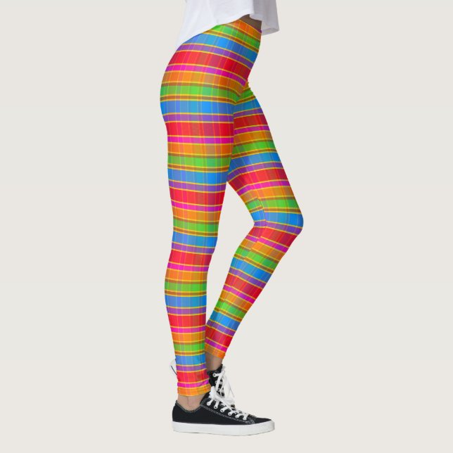 Mad Kariert JM9IBCQ Leggings (Rechts)