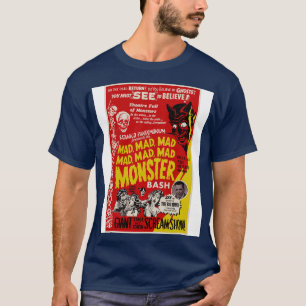 Mad Mad Monster Bash Custom Spoke Poster anzeigen T-Shirt