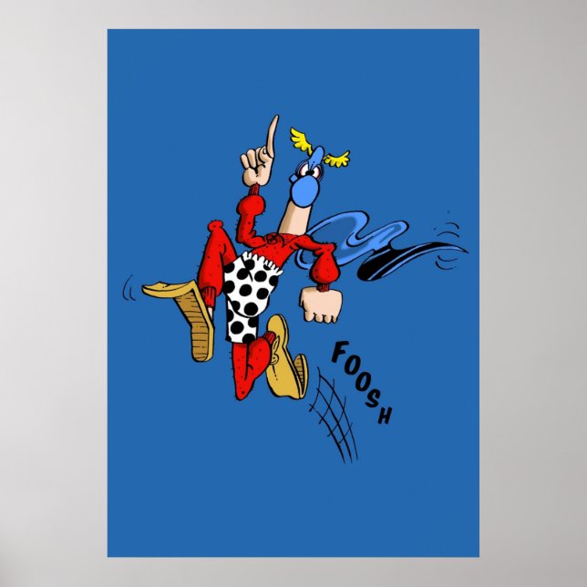 Mad Magazine Captain Klutz Shirt Sticker Maske Poster (Vorne)