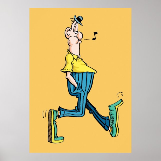 Mad Magazine Don Martin Shirt Sticker Maske Poster (Vorne)