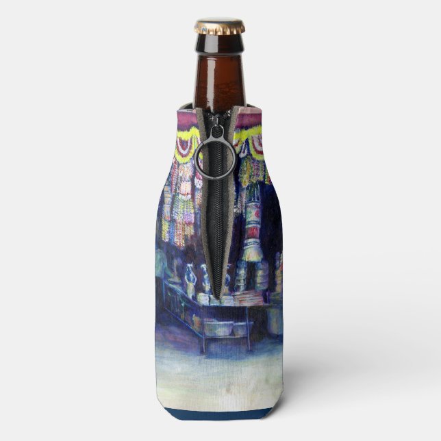 Mad Man on Market and Main, Singapur Flaschenkühler (Flasche Rückseite)