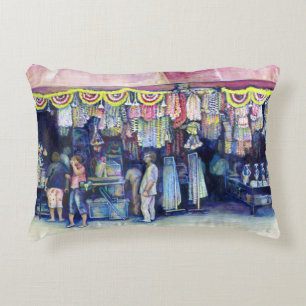 Mad Man on Market and Main, Singapur Zierkissen