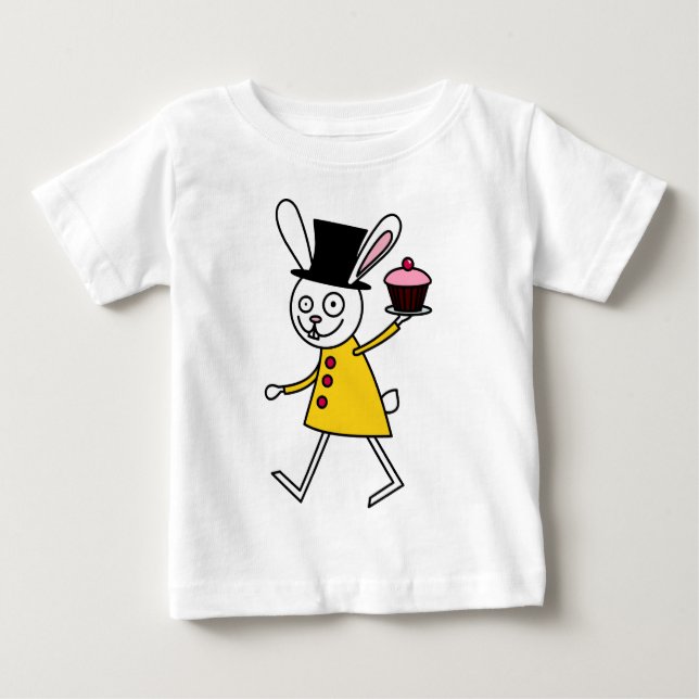 Mad März Hare Baby T-shirt (Vorderseite)