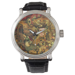 Mad Meg By Hieronymus Bosch Armbanduhr