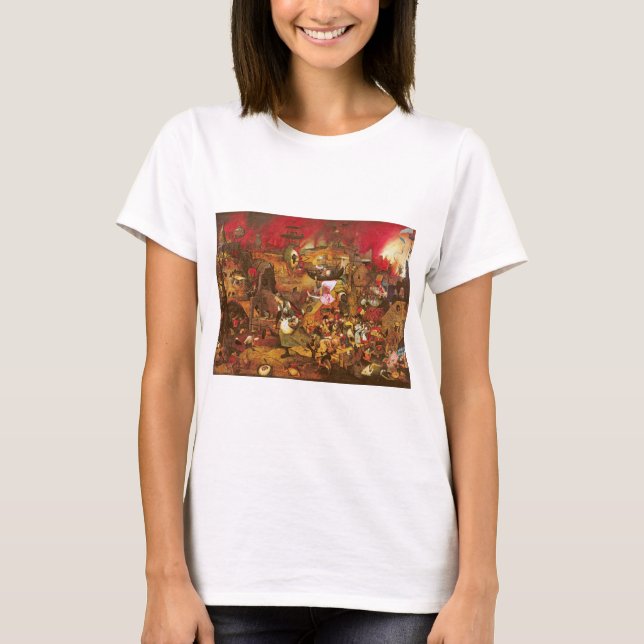 Mad Meg, Pieter Bruegel T-Shirt (Vorderseite)