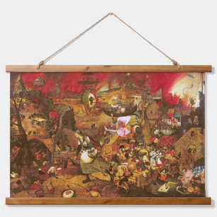 Mad Meg, Pieter Bruegel Wandteppich Mit Holzrahmen