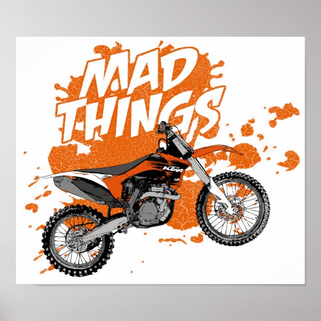 Mad Moto Team Poster (Vorne)
