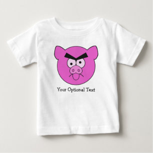 Mad Pig individuelle Kleidung - wählen Sie Stil & Baby T-shirt