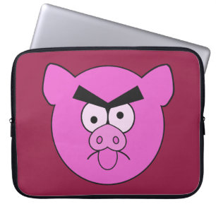 Mad Pig individueller Laptop-Ärmel Laptopschutzhülle