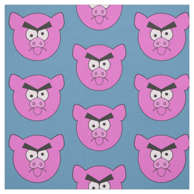 Mad Pig - Sonderfarben Stoff (Muster)
