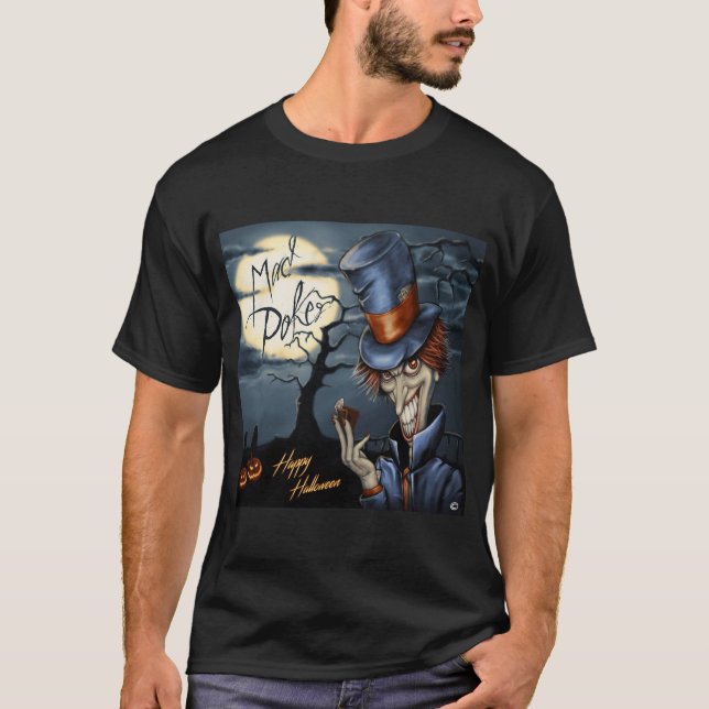 MAD Poker Halloween Pazzo Men's T - Shirt (Vorderseite)