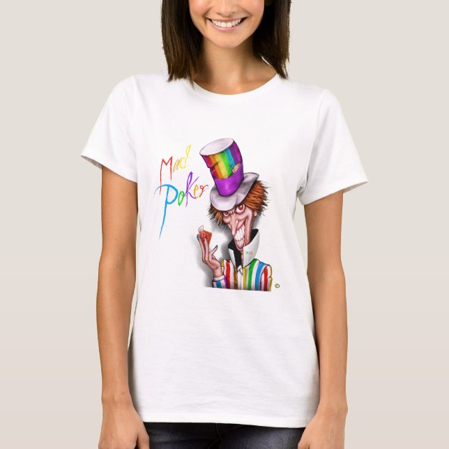 MAD Poker Pride Pazzo T-shirt femme (Devant)