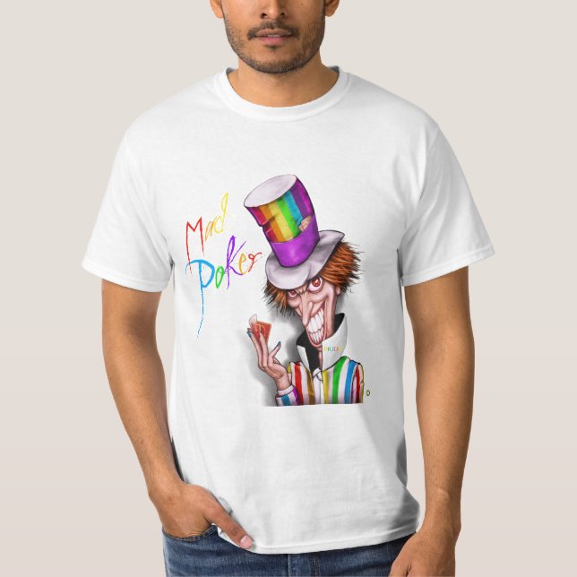 MAD Poker Pride Pazzo T-shirt homme (Devant)