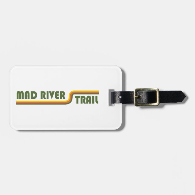Mad River Trail Dayton Ohio Gepäckanhänger (Vorderseite horizontal)