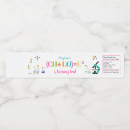 Mad Science Birthday Party Girl Favor White