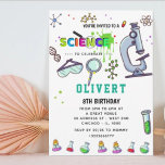 Mad Science Party Einladung zum Geburtstag<br><div class="desc">Lassen Sie sich von Neugier verzaubern und feiern Sie stilvoll mit unseren naturwissenschaftlichen Geburtstagsfeiern! Diese Einladungen sind perfekt für junge Wissenschaftler und neugierige Köpfe geeignet und bieten lustige und farbenfrohe Designs, die von Chemie, Biologie und Weltraum inspiriert werden. Passen Sie sich mit Ihren Party-Details an und lass Ihren Gästen, dass...</div>
