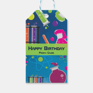 Mad Science Scientists Geburtstagsparty - Geschenk Geschenkanhänger