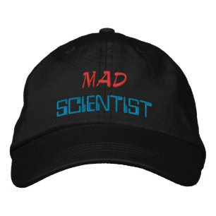 Mad Scientist Bestickte Kappe