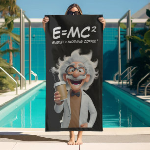 Mad Scientist Coffee Strandtuch