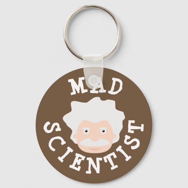 Mad Scientist Schlüsselanhänger (Vorderseite)