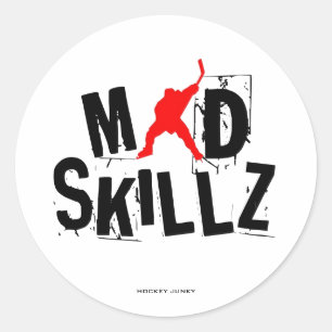 MAD SKILLZ RUNDER AUFKLEBER