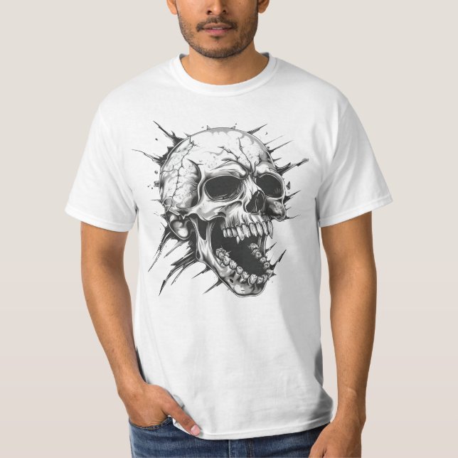 Mad Skull T-Shirt (Vorderseite)