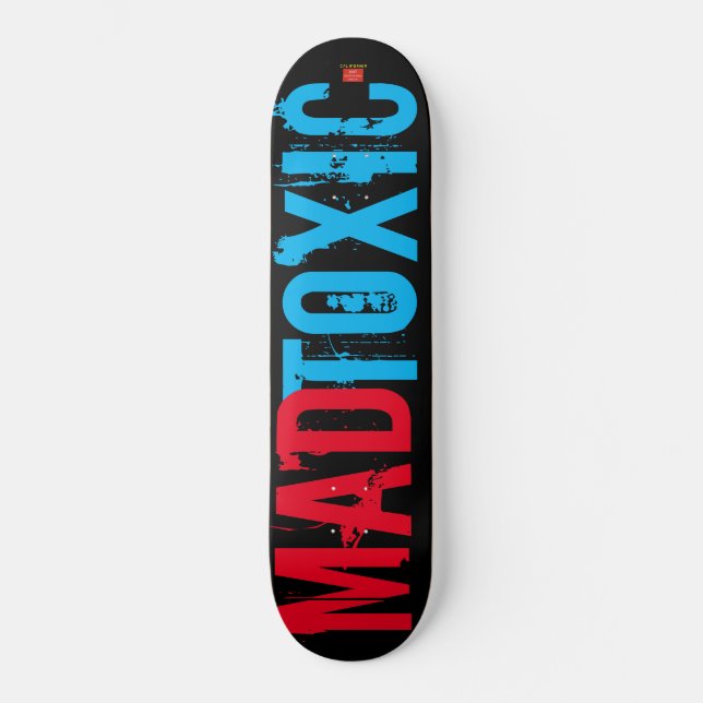MAD TOXIC Skateboard (Vorderseite)