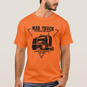 Mad Truck Logistics Service Mens T - Shirt