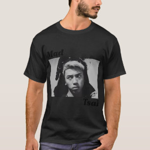 Mad Tsai Musik-Albumcover Art-Typografie T-Shirt