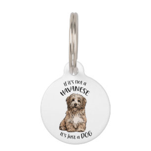 Mad über den Havanese-Brauch Haustiermarke